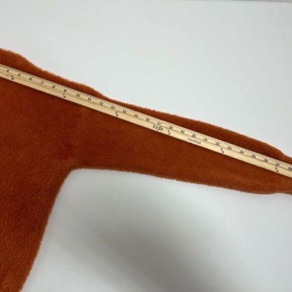 Lolita Milano Long Sleeve Eyelash Sweater Knit Top In Rust size M - Picture 10 of 15